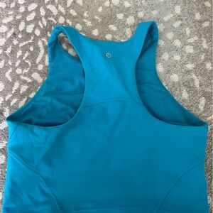 Lululemon high neck tank with built in bra